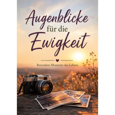 Augenblicke für die Ewigkeit Kamera, Fotos und ein Sonnenuntergang