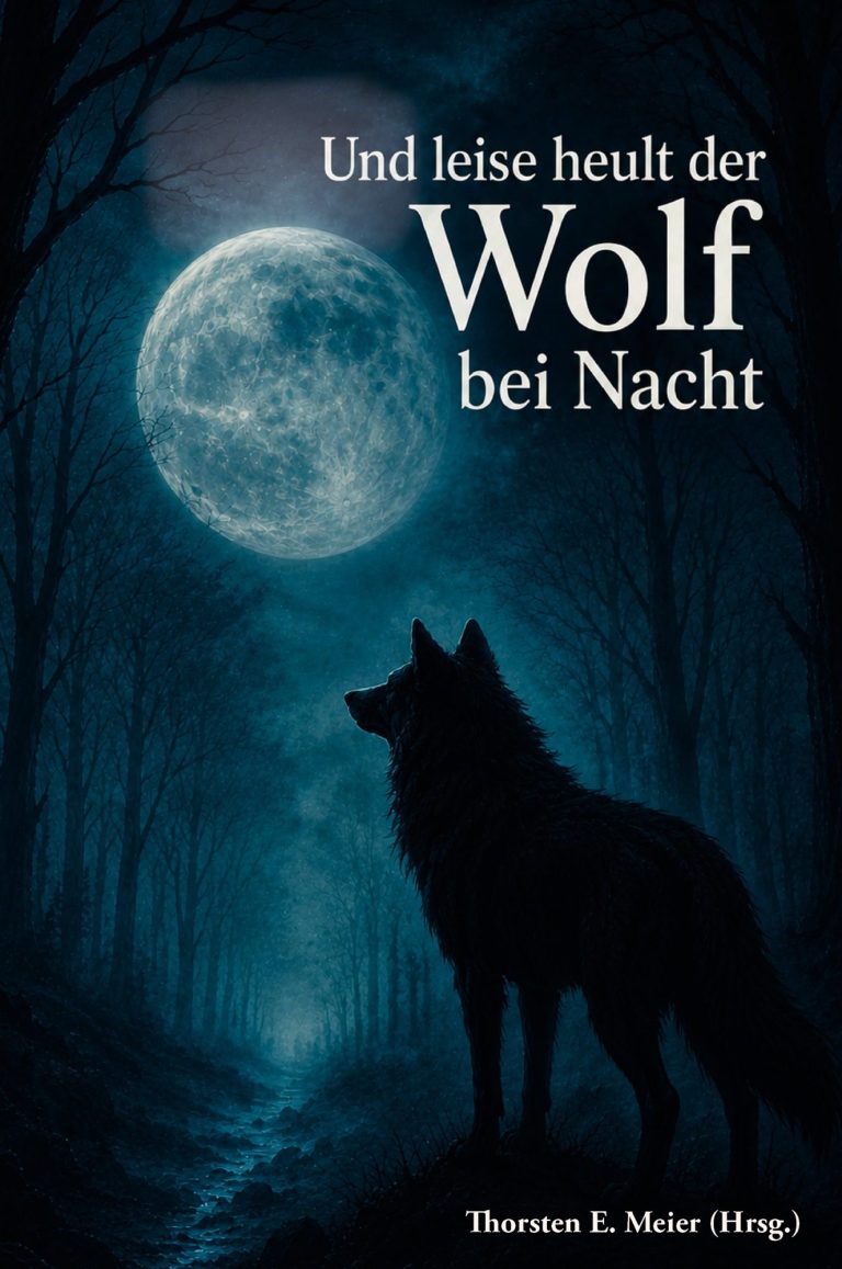 Cover Ein Frau sitzt an einem Tisch mit Büchern und Glücksmomenten, umgeben von bunten Deko-Elementen.