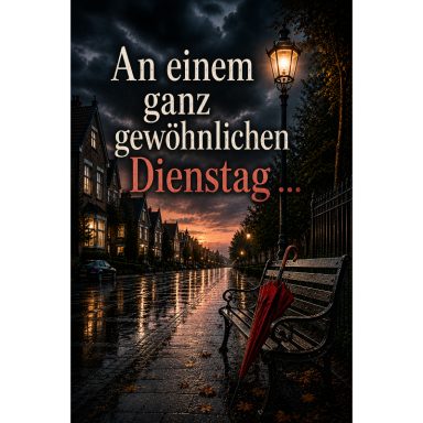 An einem ganz gewöhnlichen Dienstag ... Eine Parkbank bei Nacht