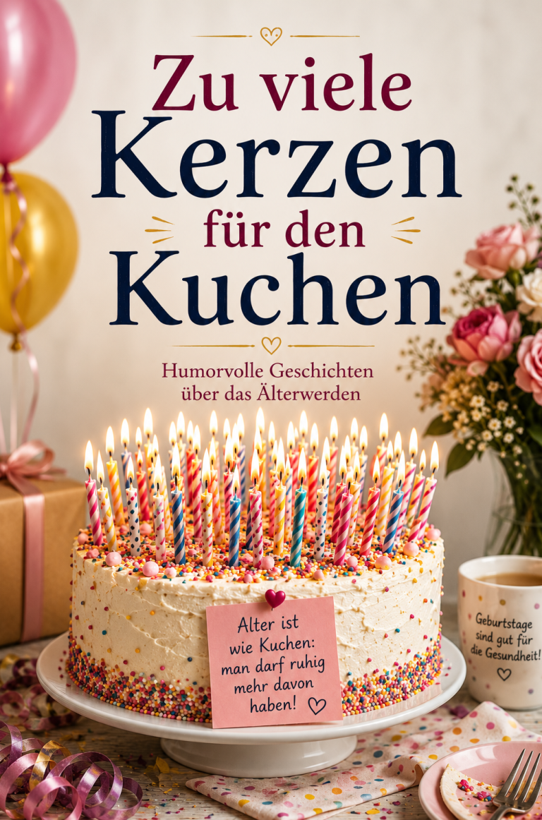 Ein aufgeschlagenes Buch auf einem Tisch mit dem Titel „Das Buch der vergessenen Geschichten“.