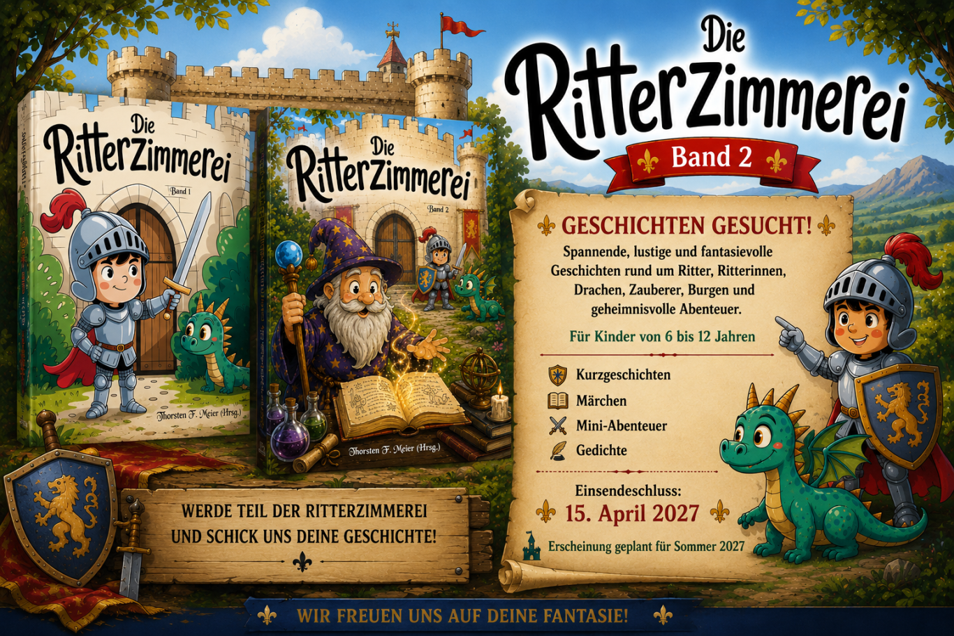 Reihenbild Bild mit Büchern der Buchreihe