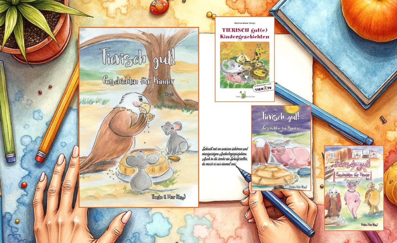 Bilder mit Büchern der Buchreihe Tierisch gut