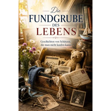 Die Fundgrube des Lebens Eine Schatzkiste mit Bilder, Schmuck, Erinnerungsstücken